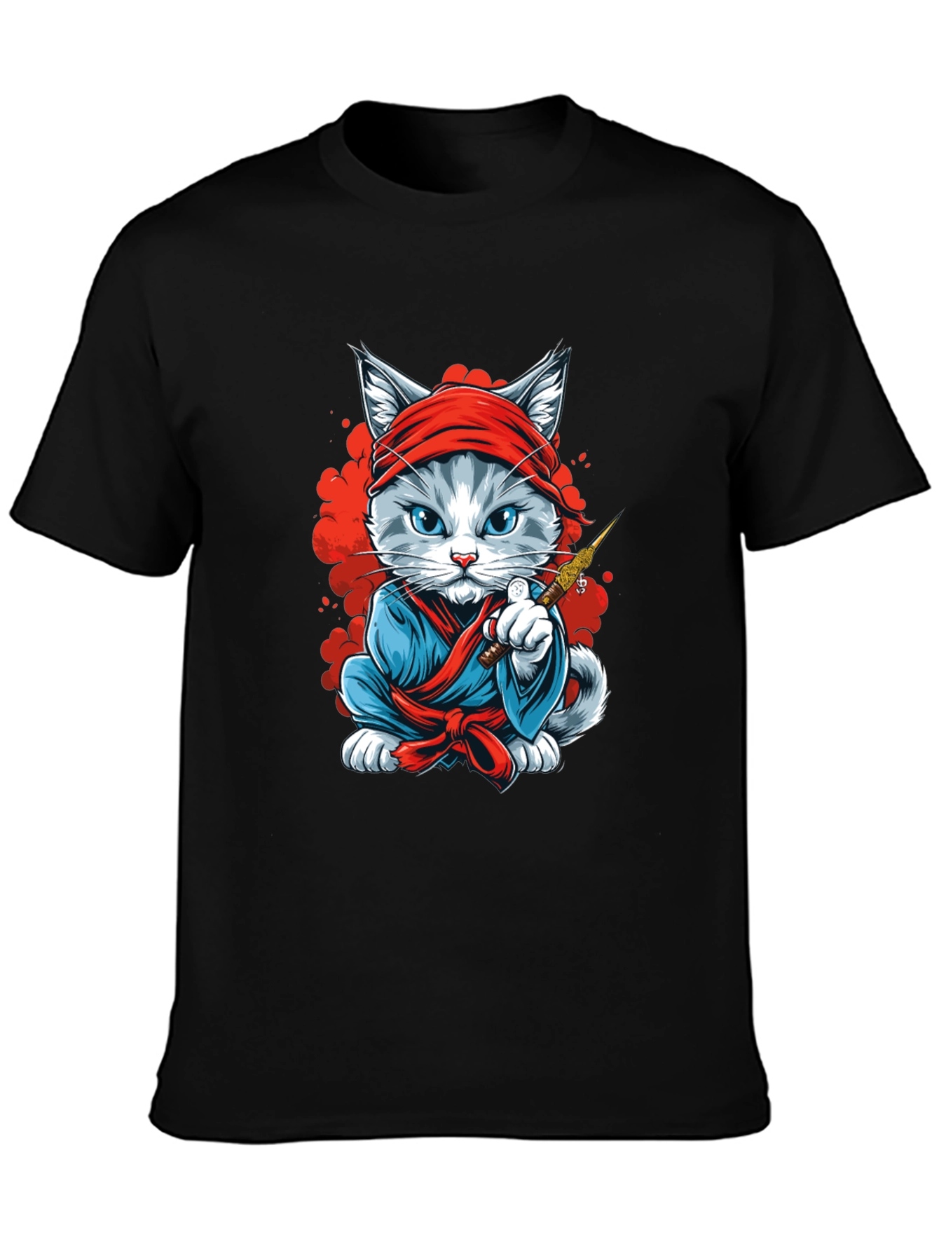 Ninja Cat Graphic Tee