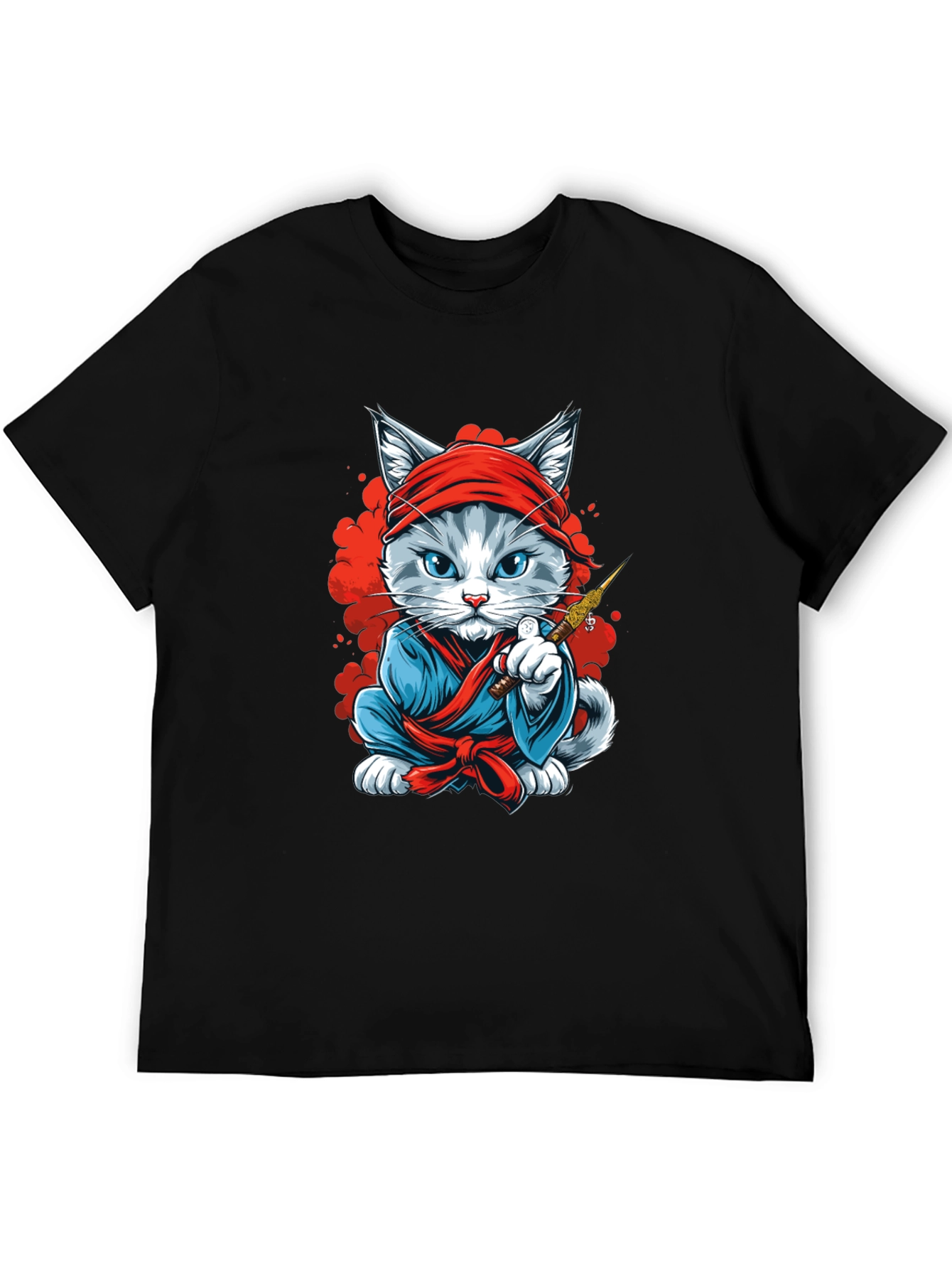 Ninja Cat Graphic Tee