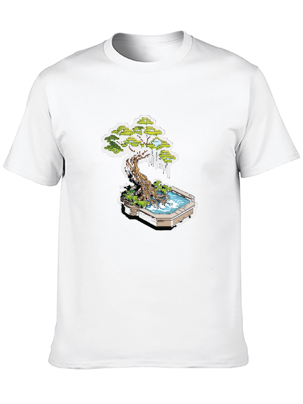 Bonsai Tree Graphic T-Shirt