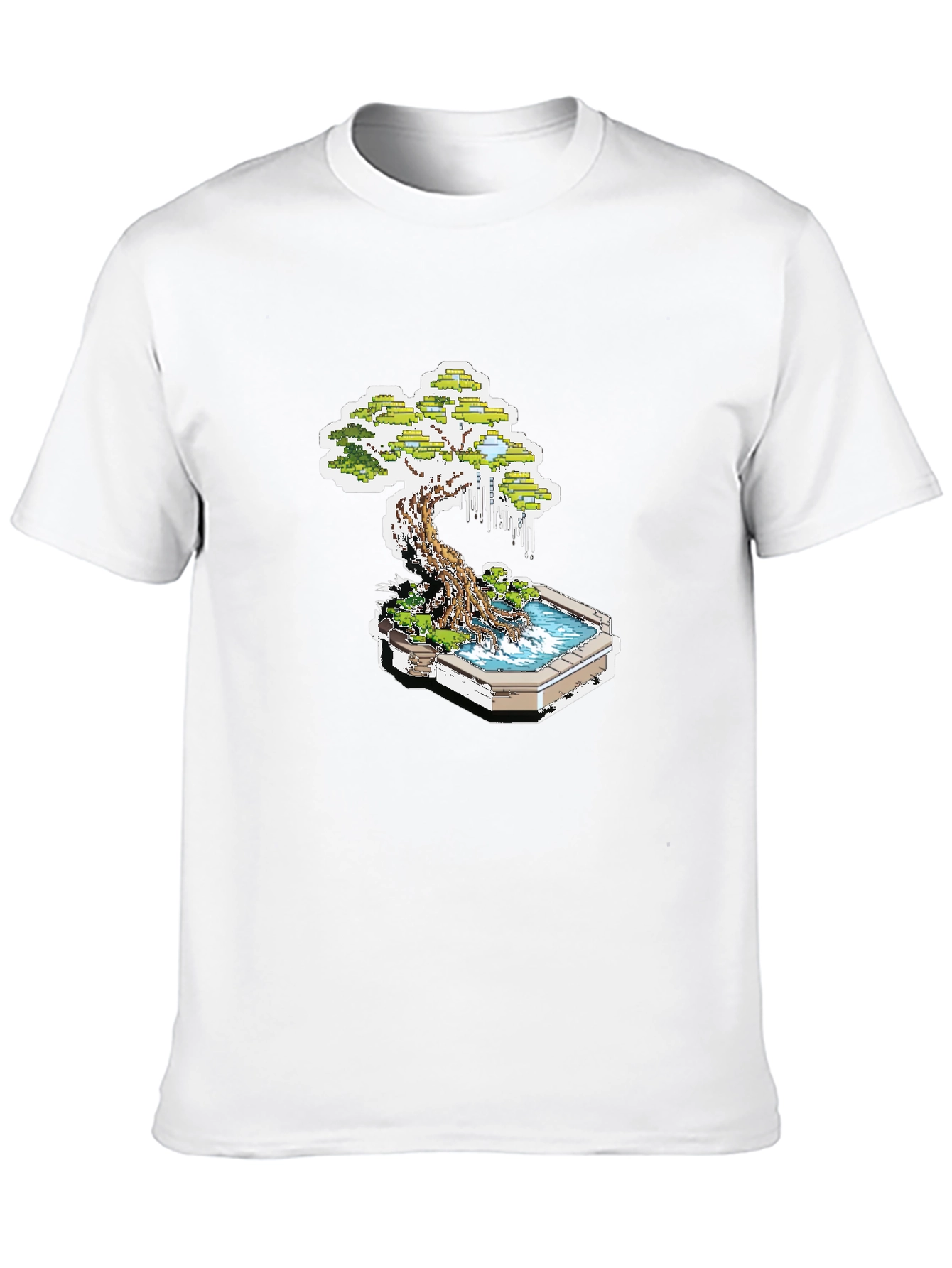 Bonsai Tree Graphic T-Shirt
