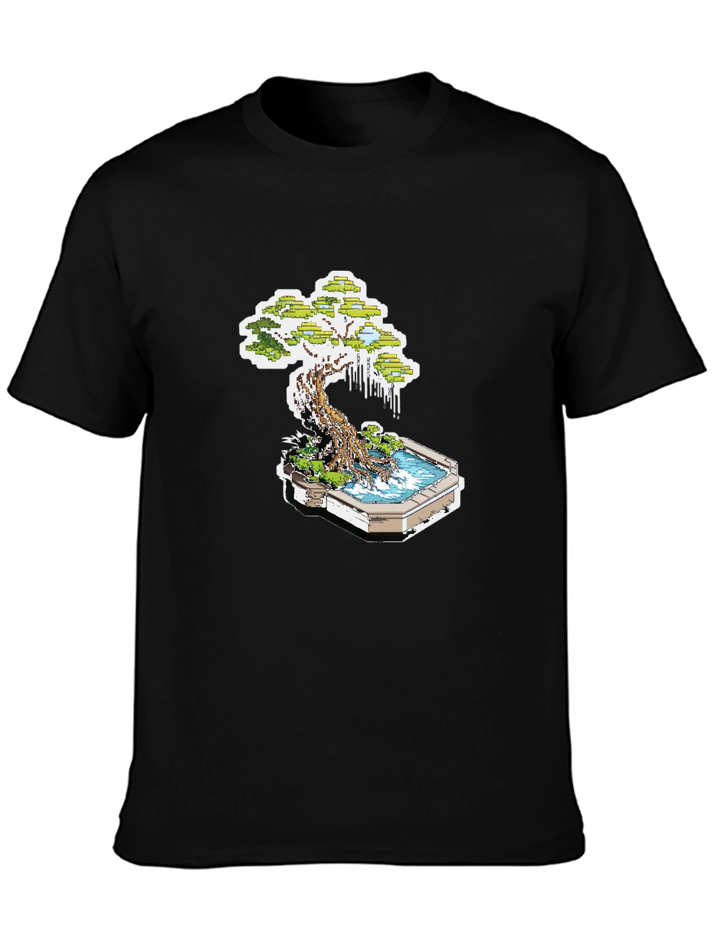 Bonsai Tree Graphic T-Shirt