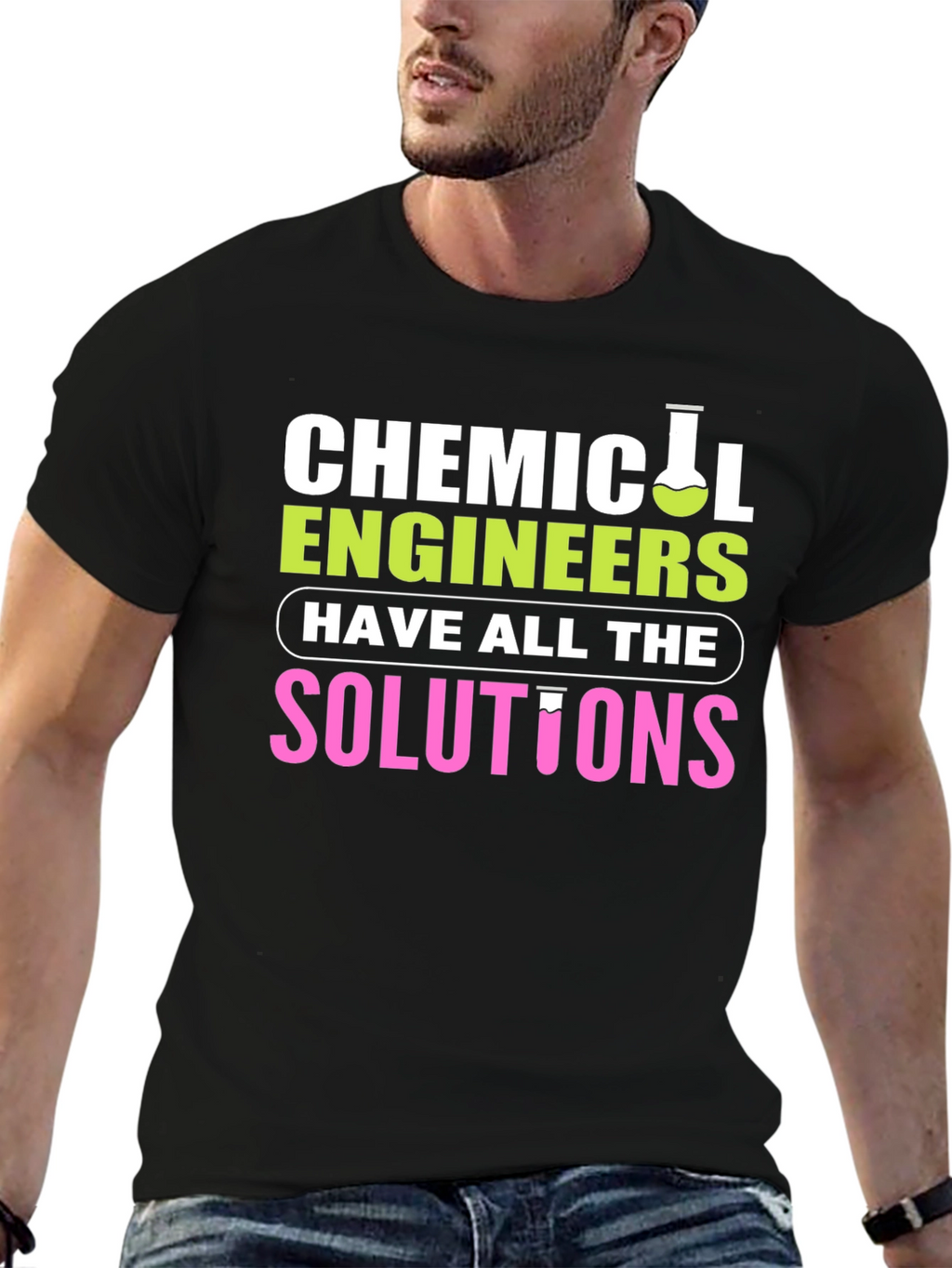 Chemical Engineer Solutions Graphic T-Shirt