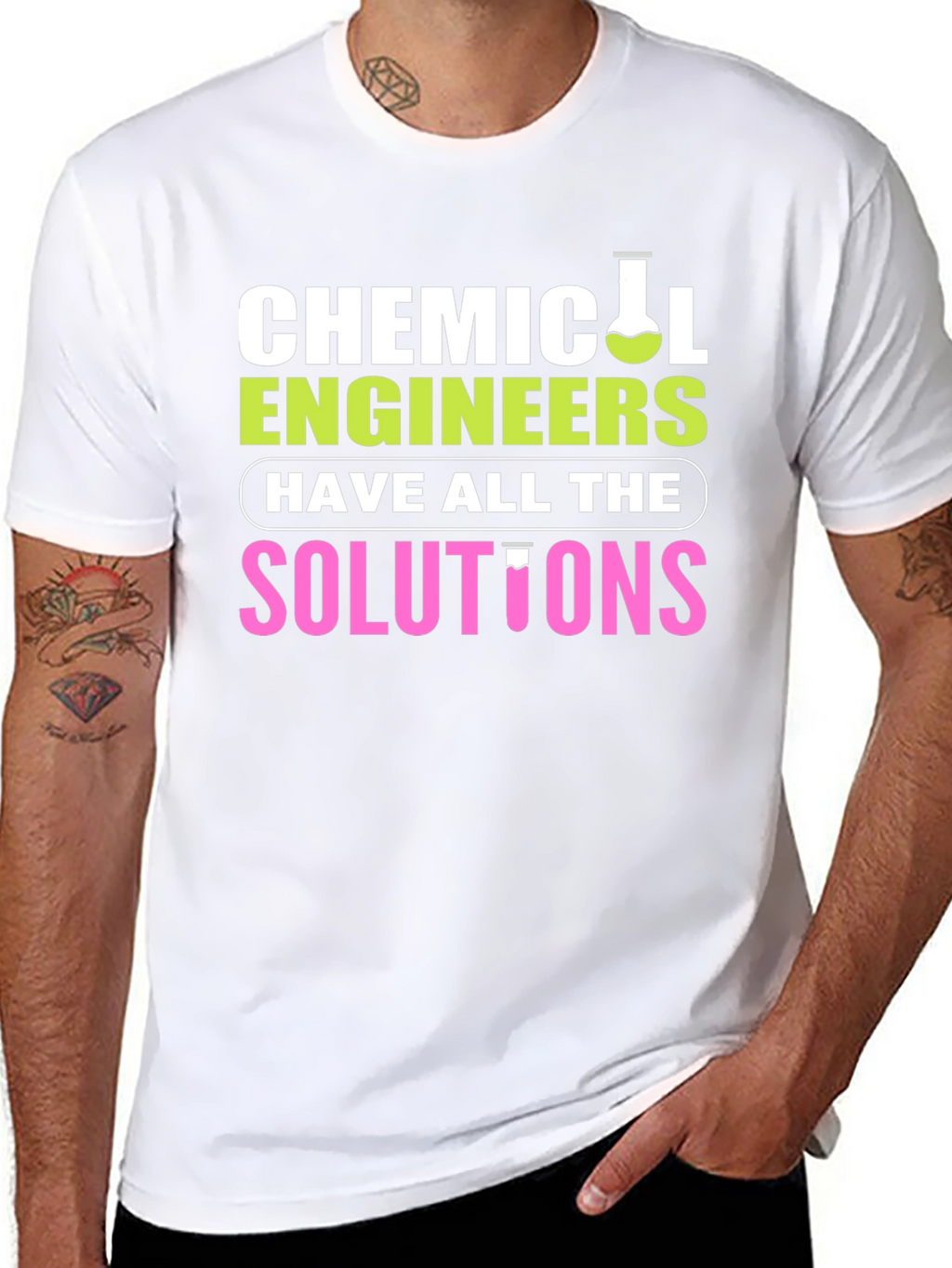 Chemical Engineer Solutions Graphic T-Shirt