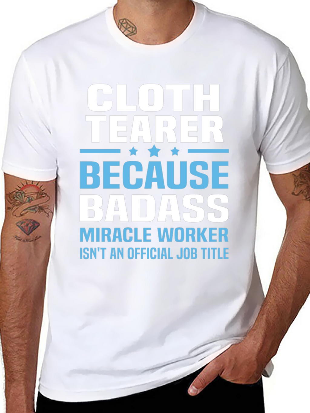 Cloth Tearer Badass T-Shirt