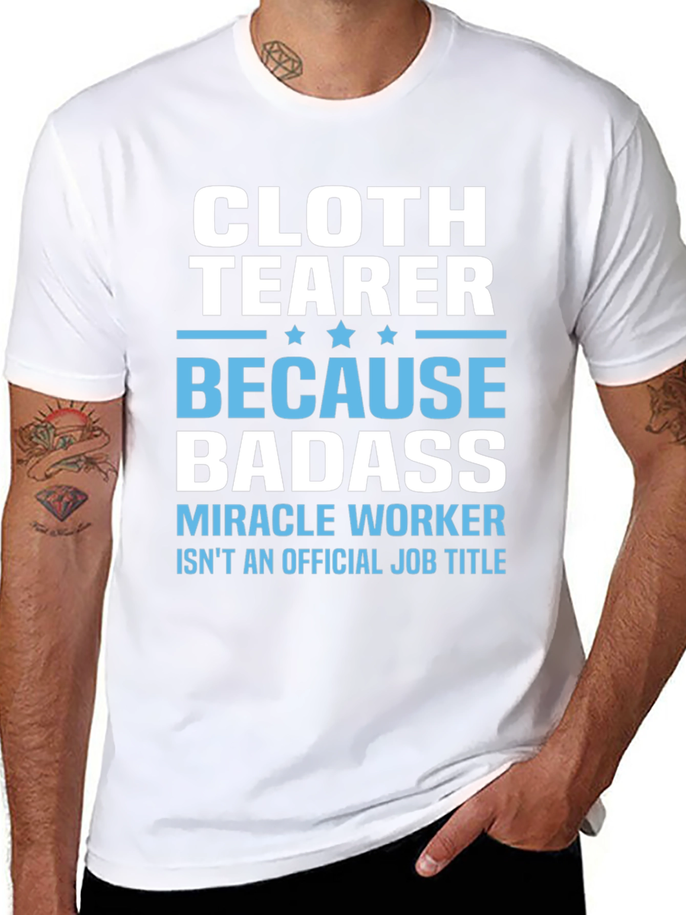 Cloth Tearer Badass T-Shirt