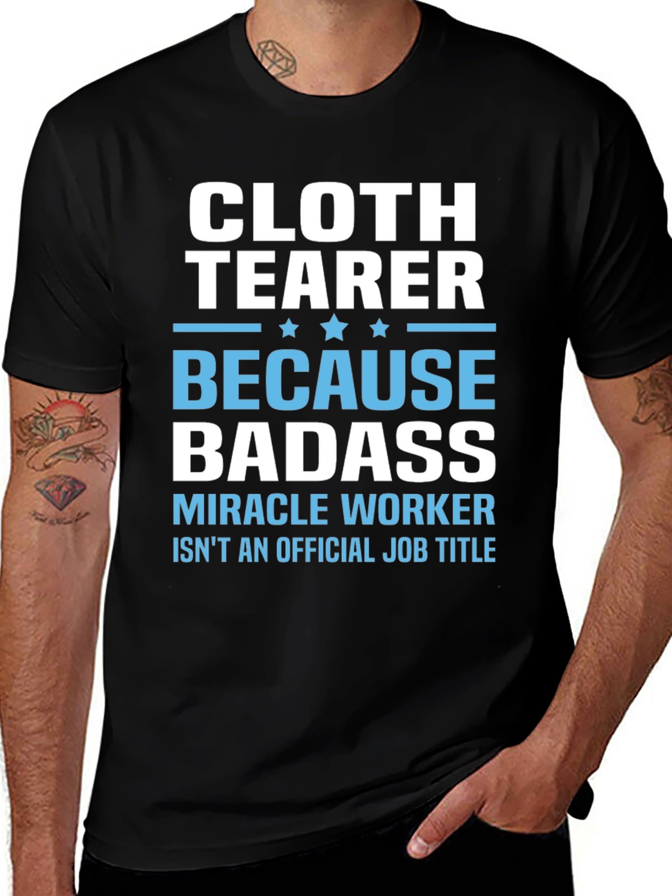 Cloth Tearer Badass T-Shirt