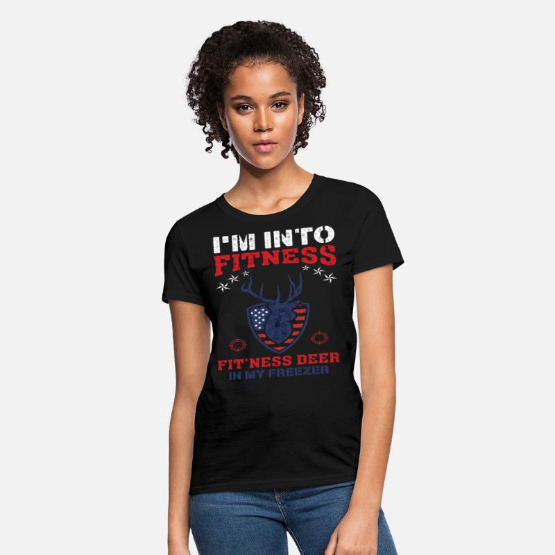 Hunting I'm Into Fitness Deer Freezer Funny Hunter