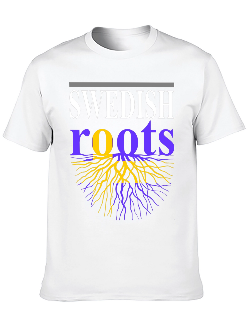 Swedish Roots Graphic T-Shirt - Sweden Pride