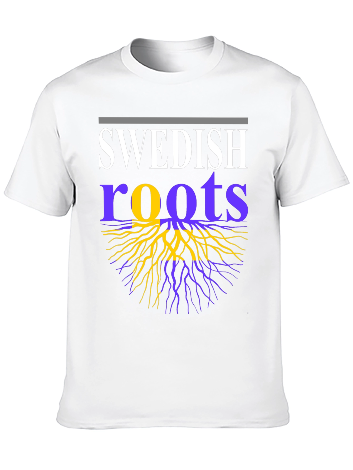 Swedish Roots Graphic T-Shirt - Sweden Pride