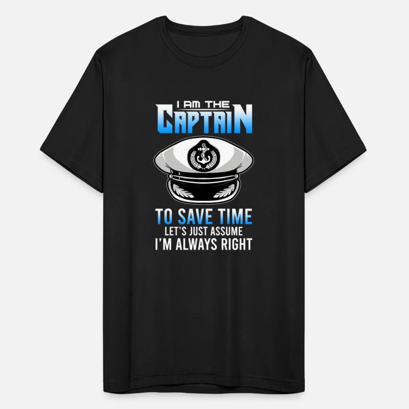 I Am The Captain Of This Boat Funny Boating Gifts
