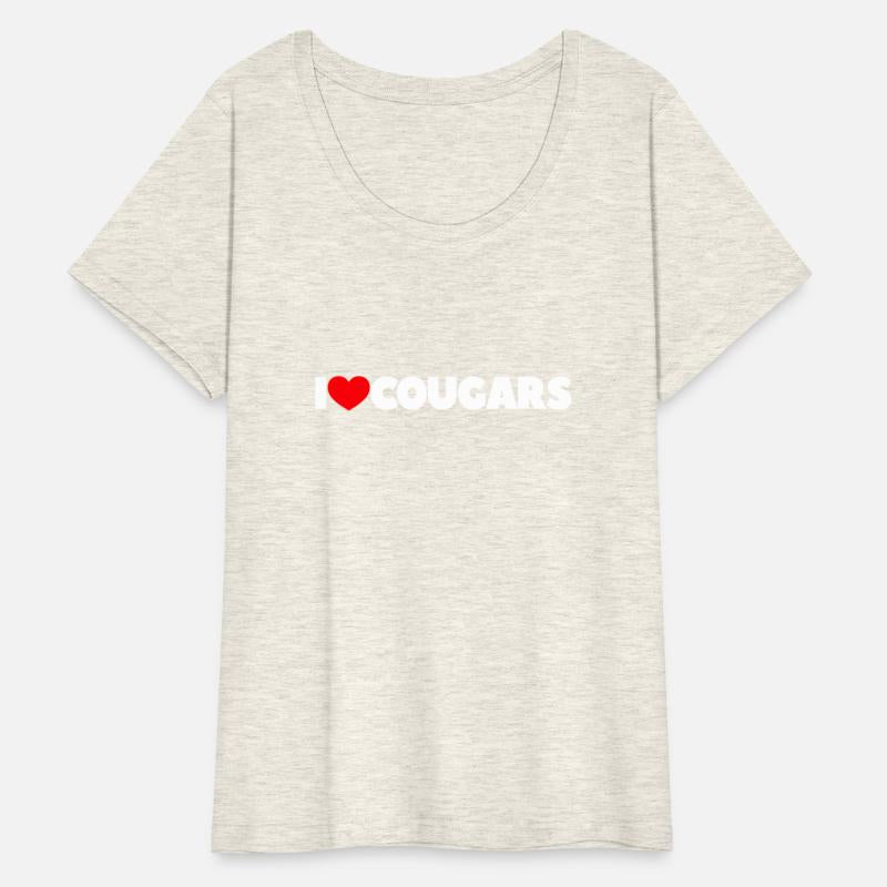 I Love Heart Cougars