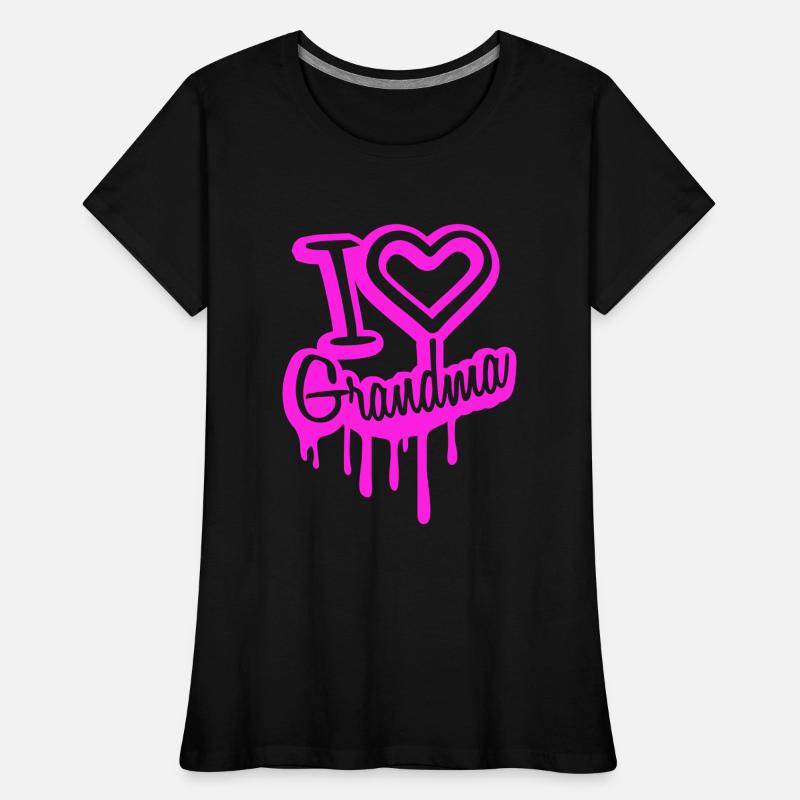 I Love Heart Granny Best Grandma In The World
