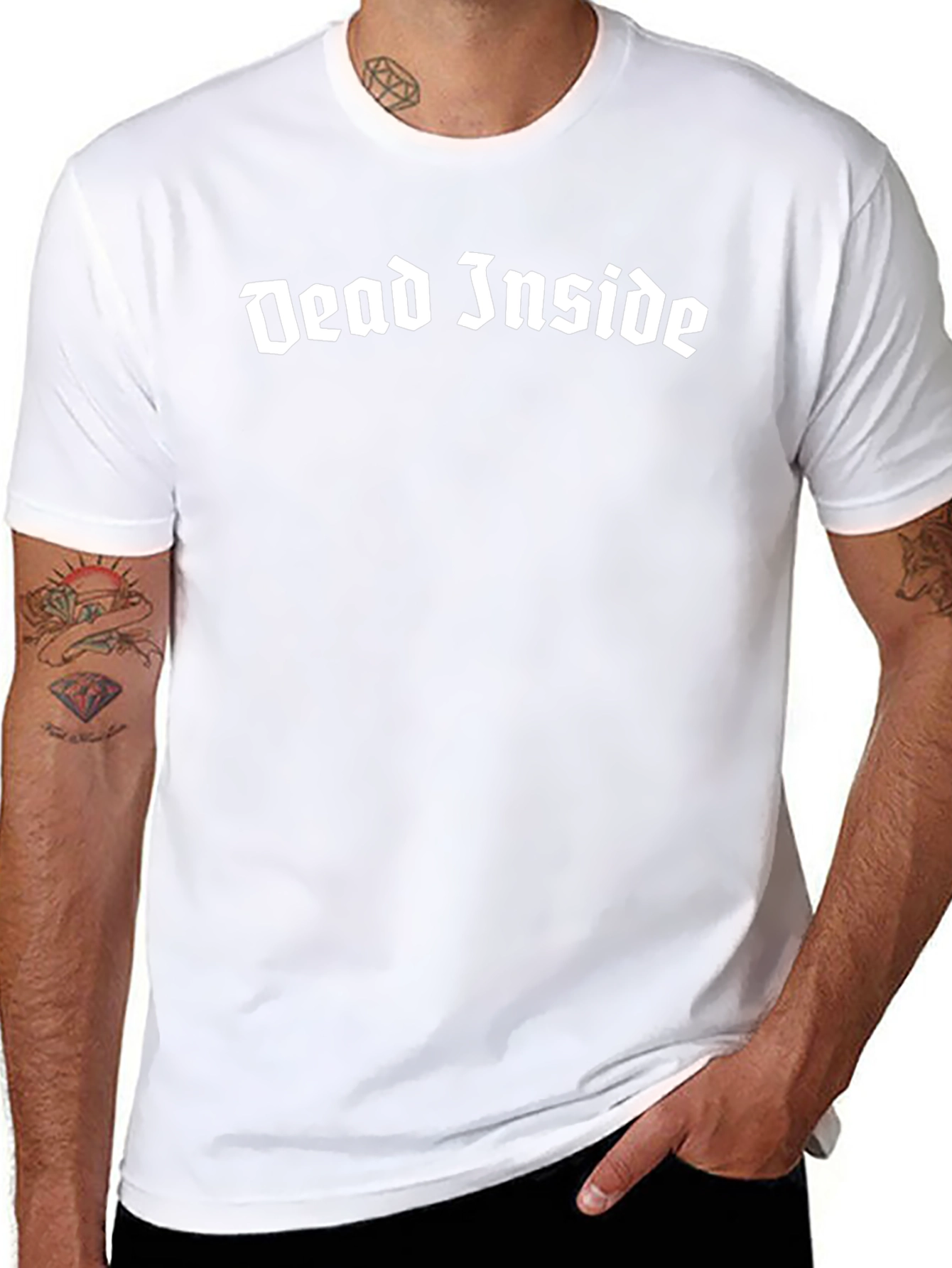 Dead Inside T-Shirt - Goth Humor Tee
