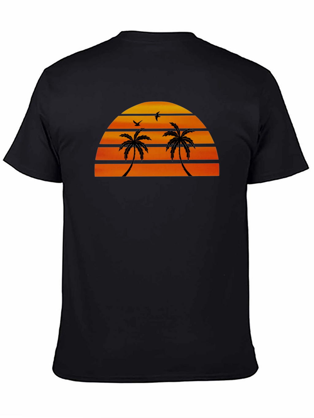 Sunset Palm Tree Graphic Tee