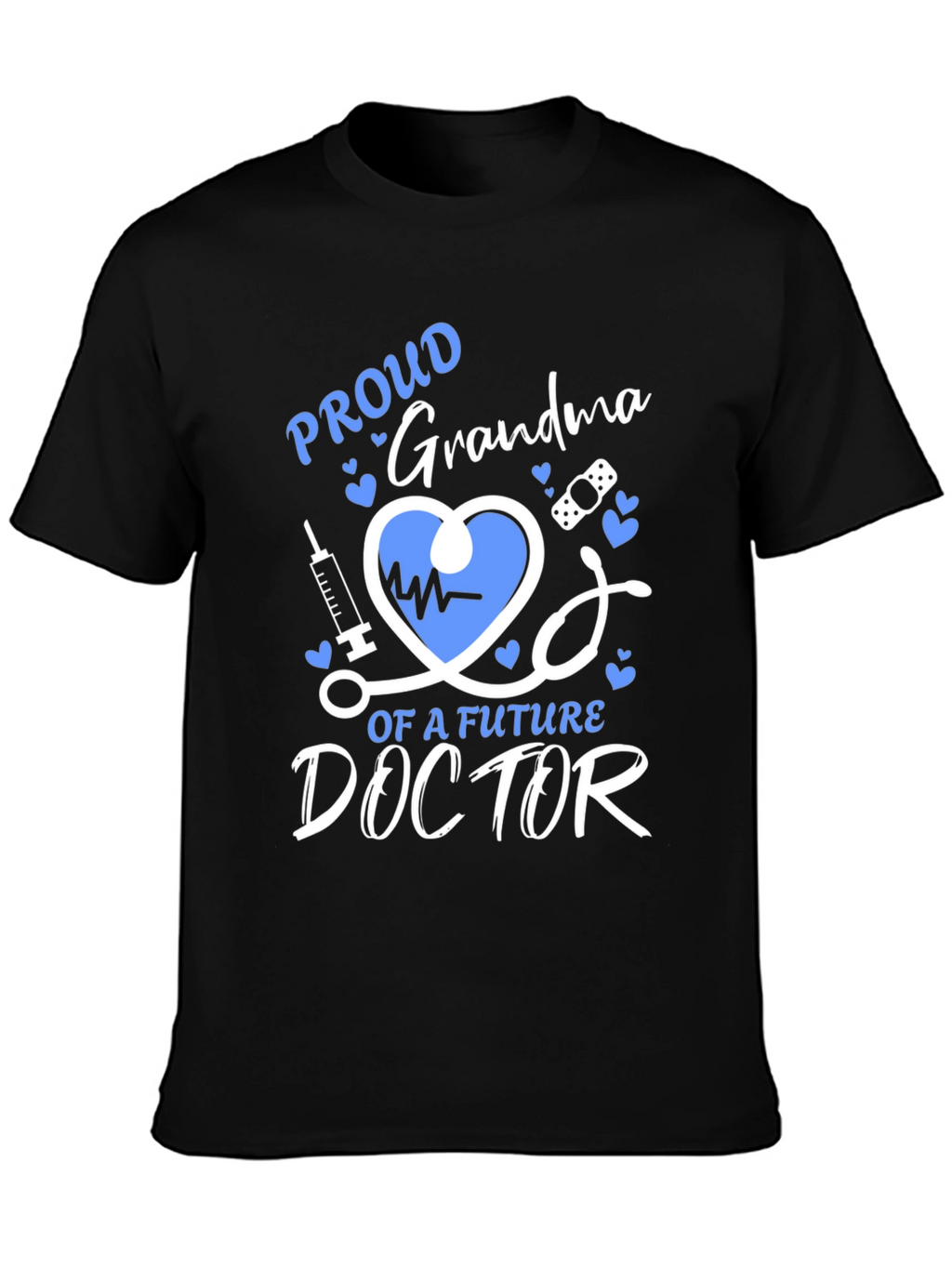 Proud Grandma Future Doctor Graphic Tee