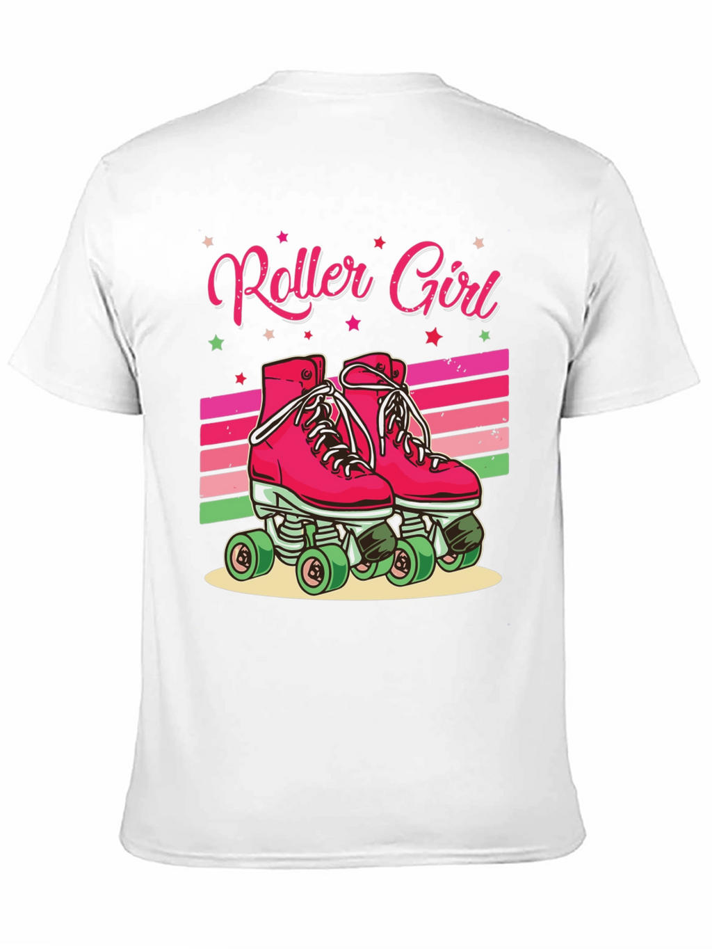 Retro Roller Girl T-Shirt