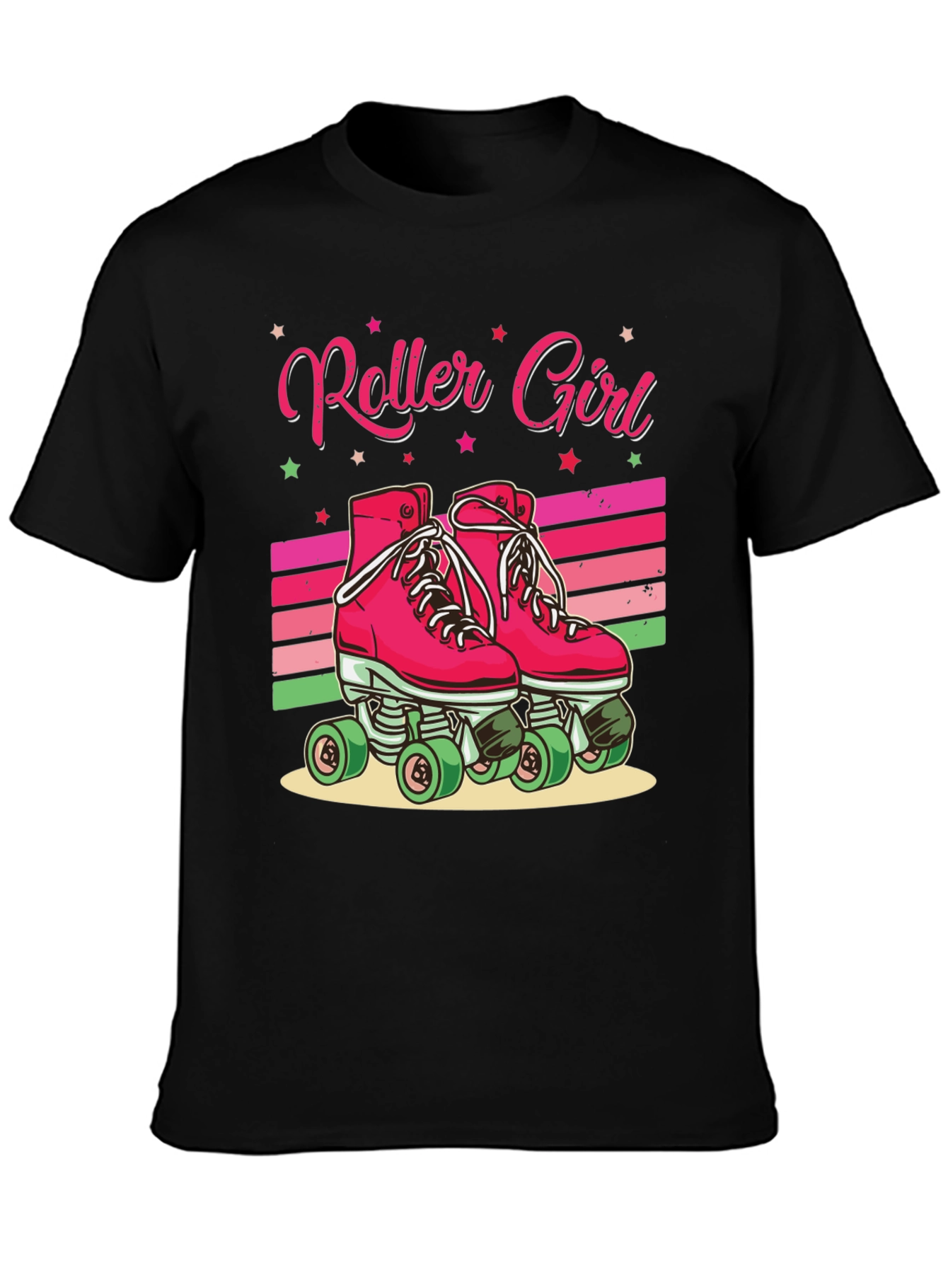 Retro Roller Girl T-Shirt