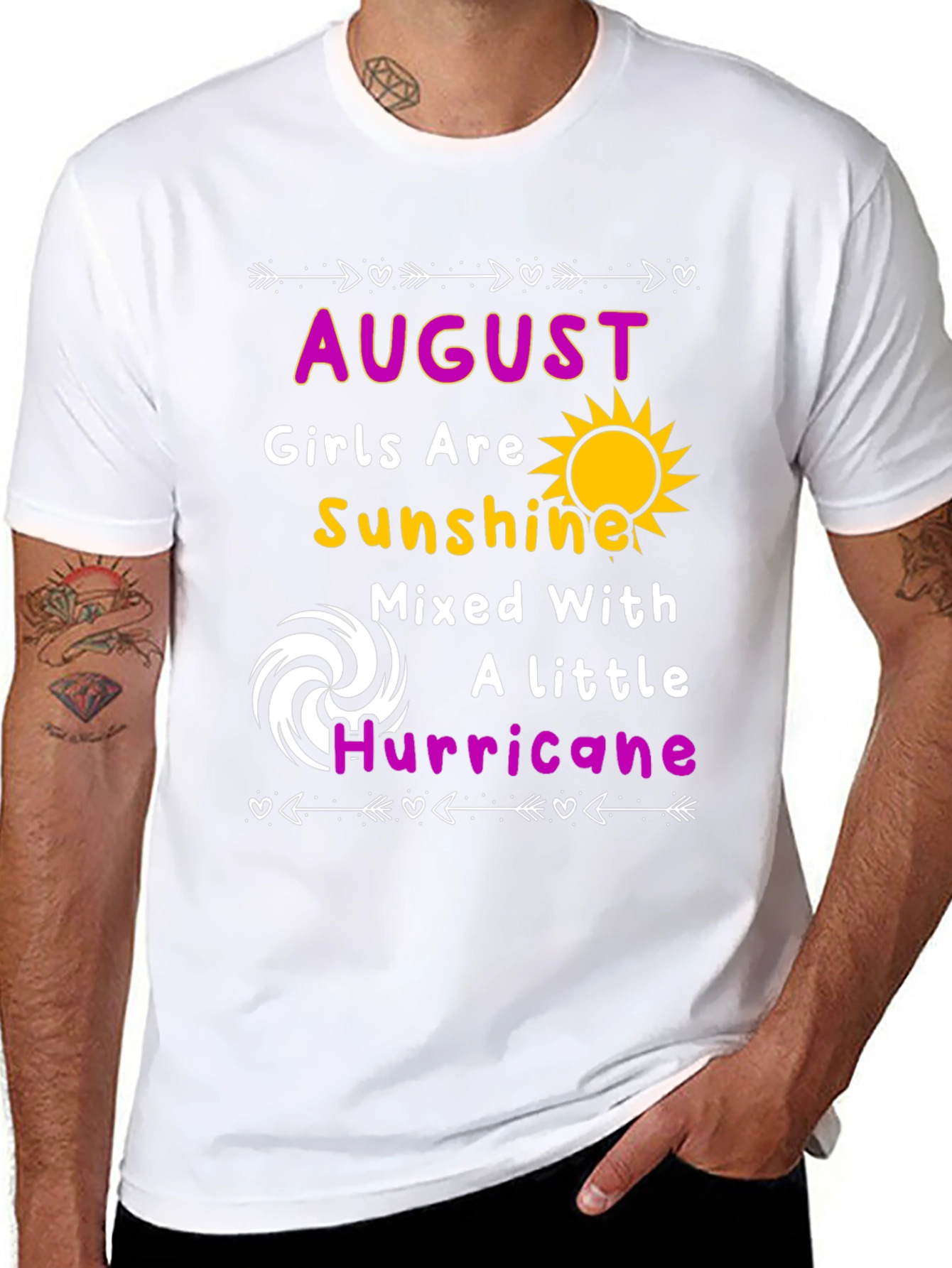August Girl Sunshine Hurricane Tee