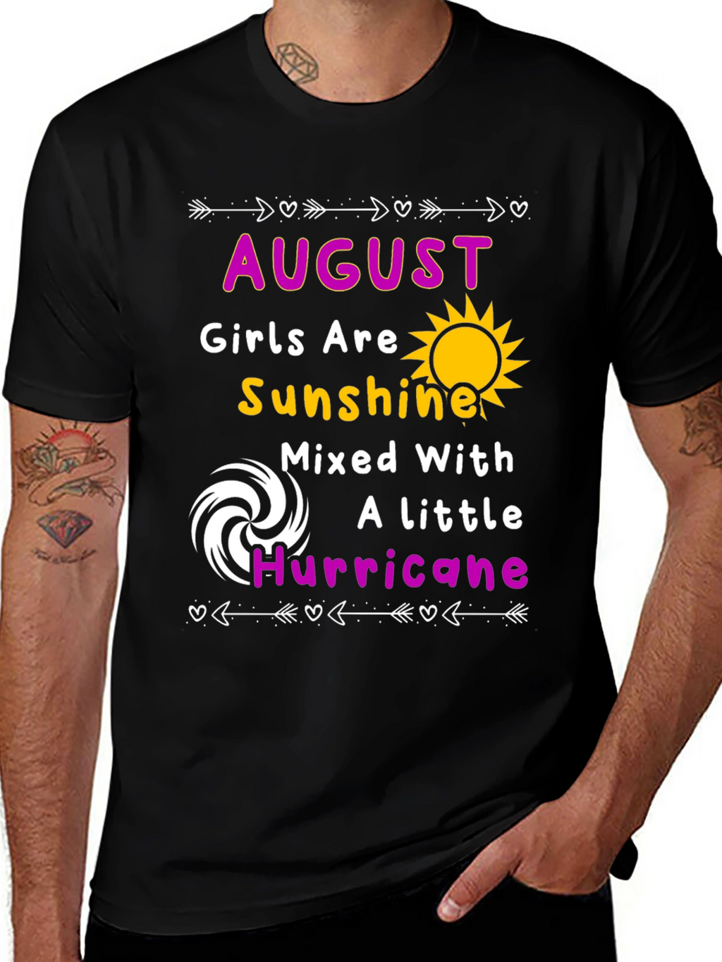 August Girl Sunshine Hurricane Tee