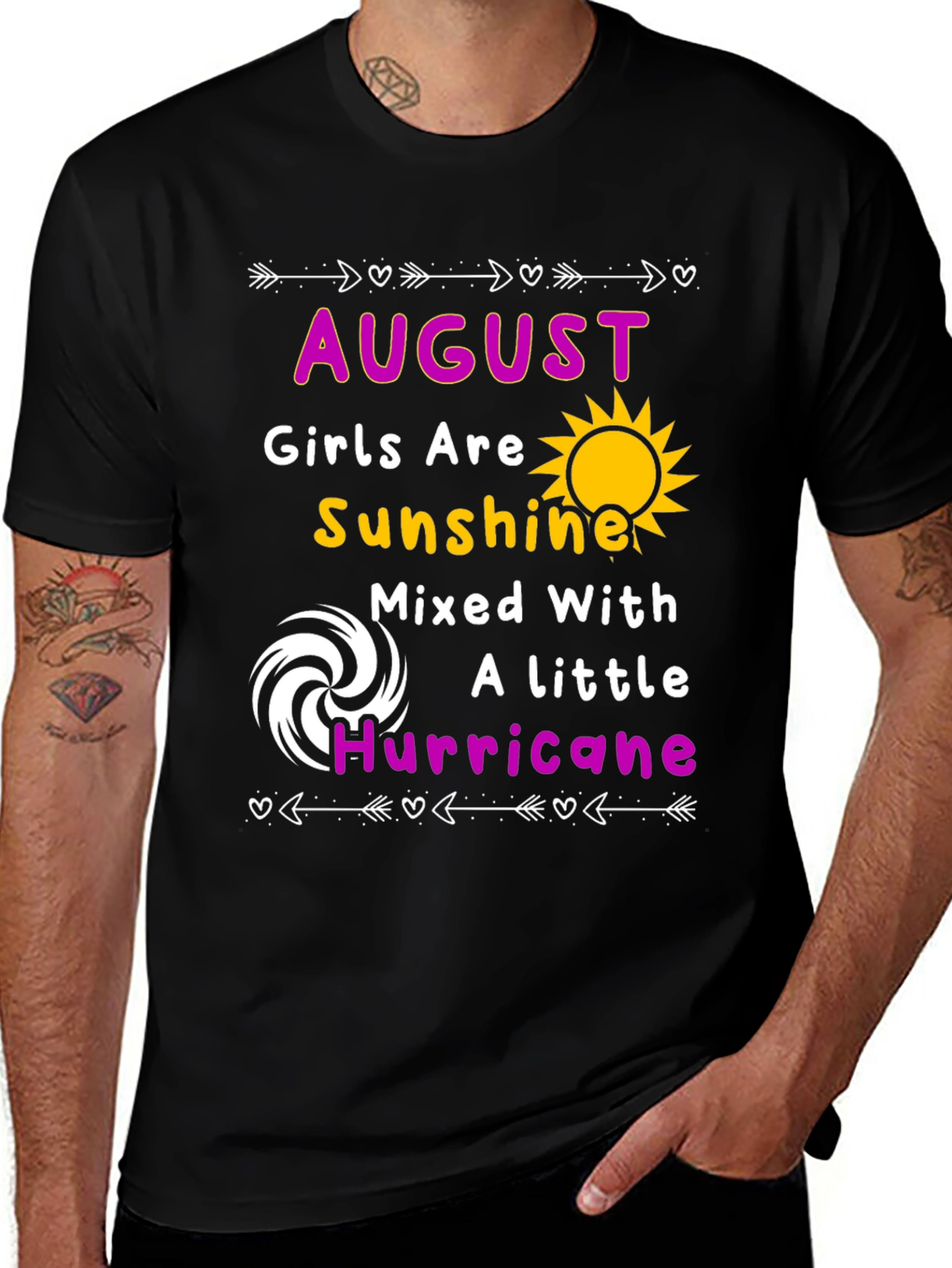 August Girl Sunshine Hurricane Tee