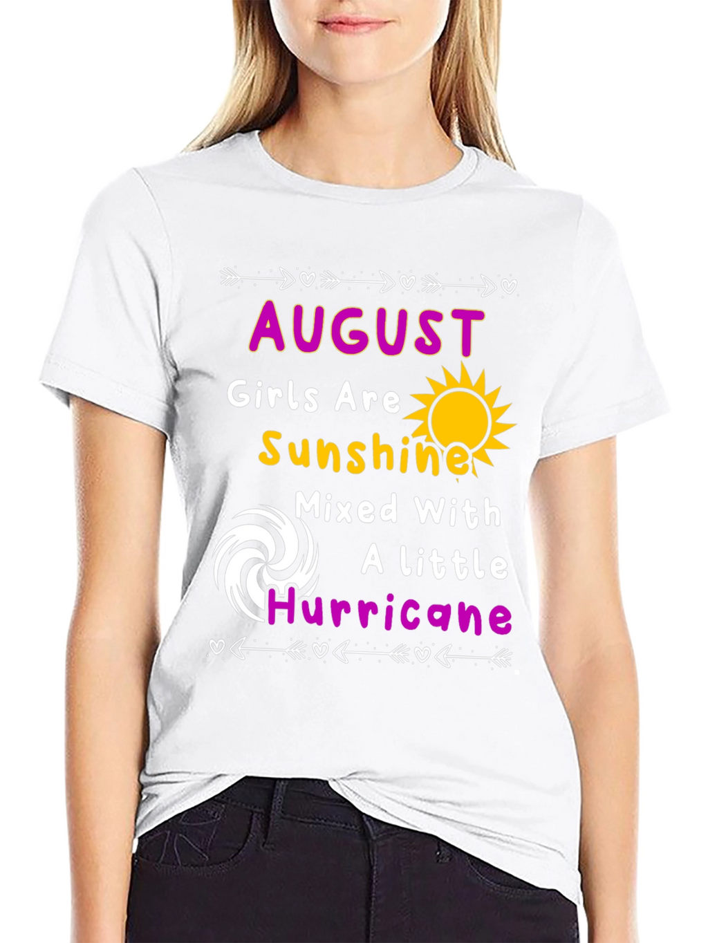 August Girl Sunshine Hurricane Tee