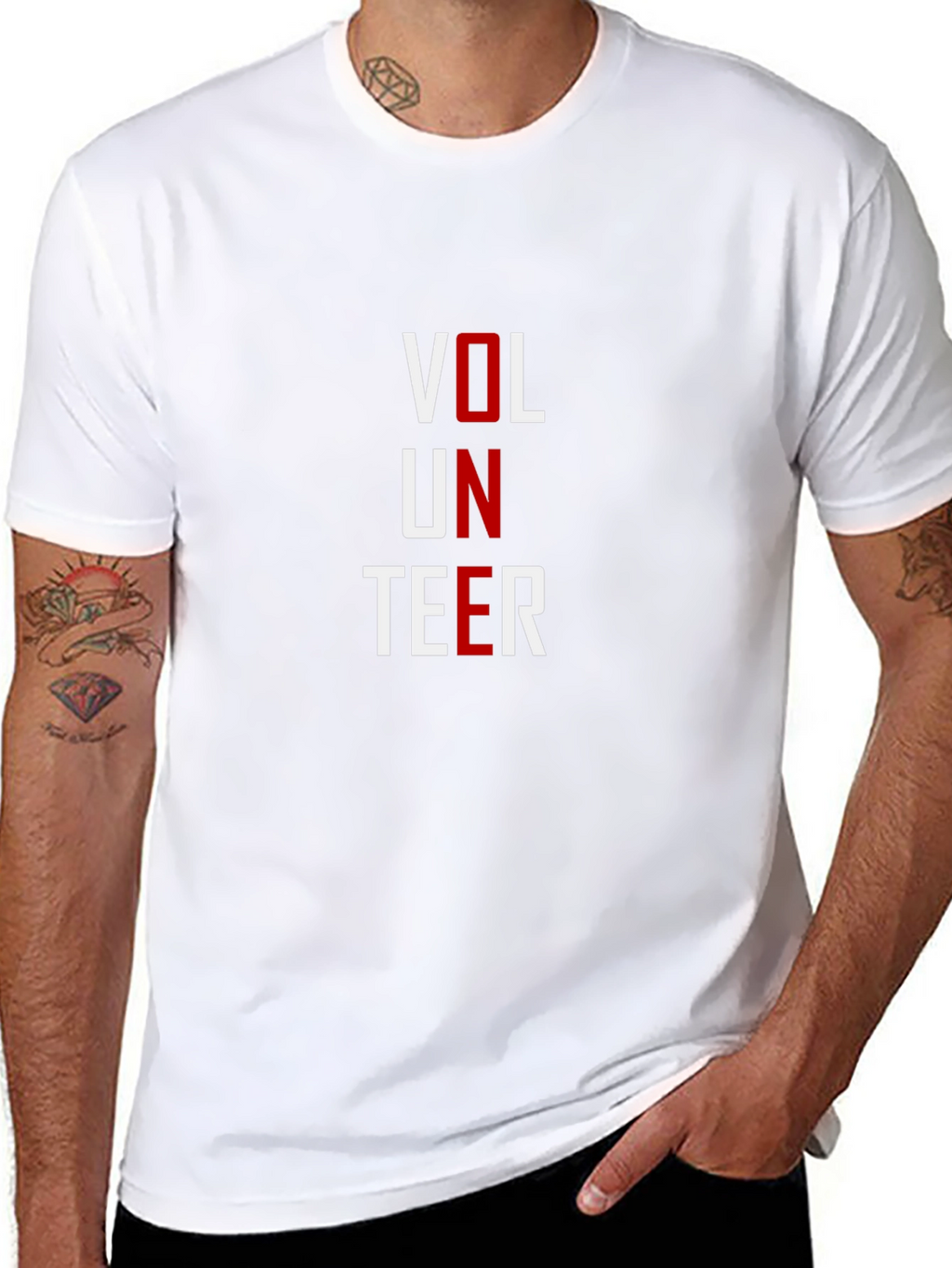 Volunteer Graphic T-Shirt - Black