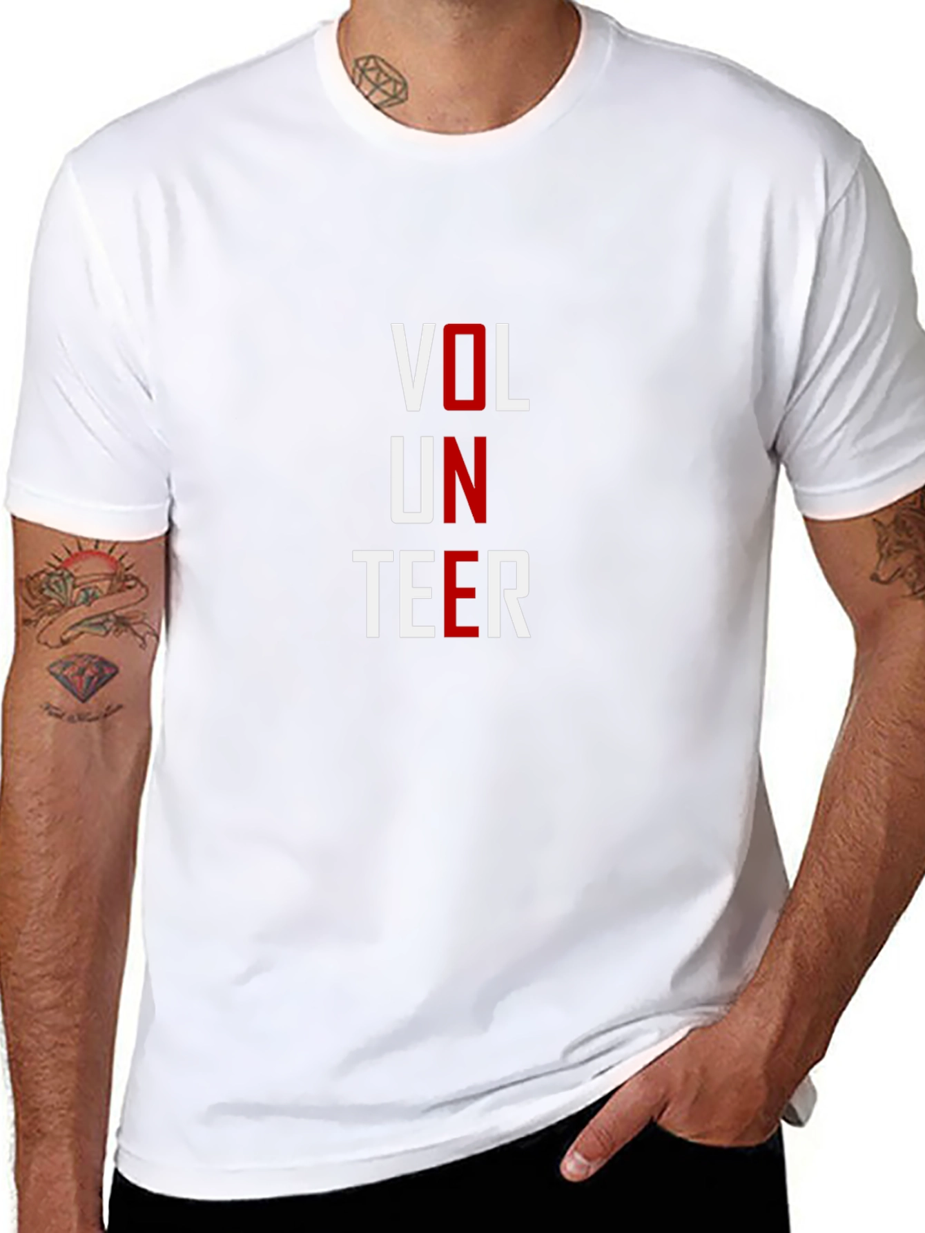 Volunteer Graphic T-Shirt - Black