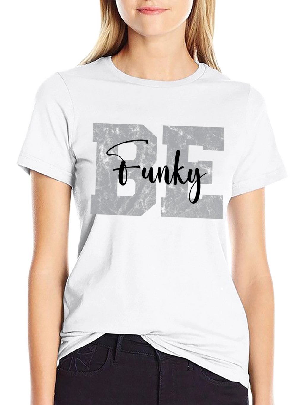 Be Funky Graphic T-Shirt - Trendy Casual Wear