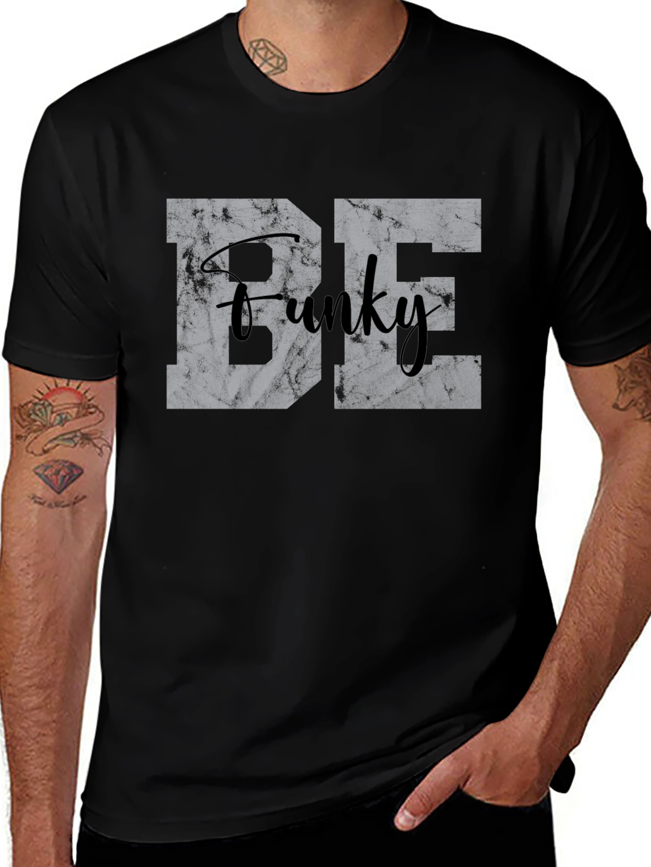Be Funky Graphic T-Shirt - Trendy Casual Wear