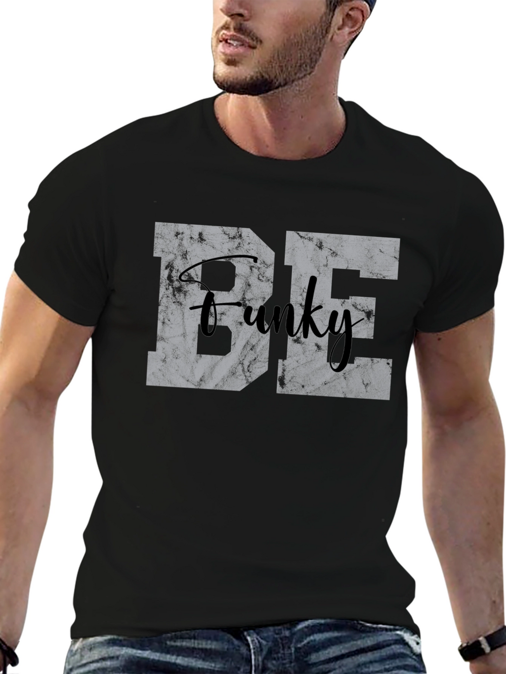 Be Funky Graphic T-Shirt - Trendy Casual Wear