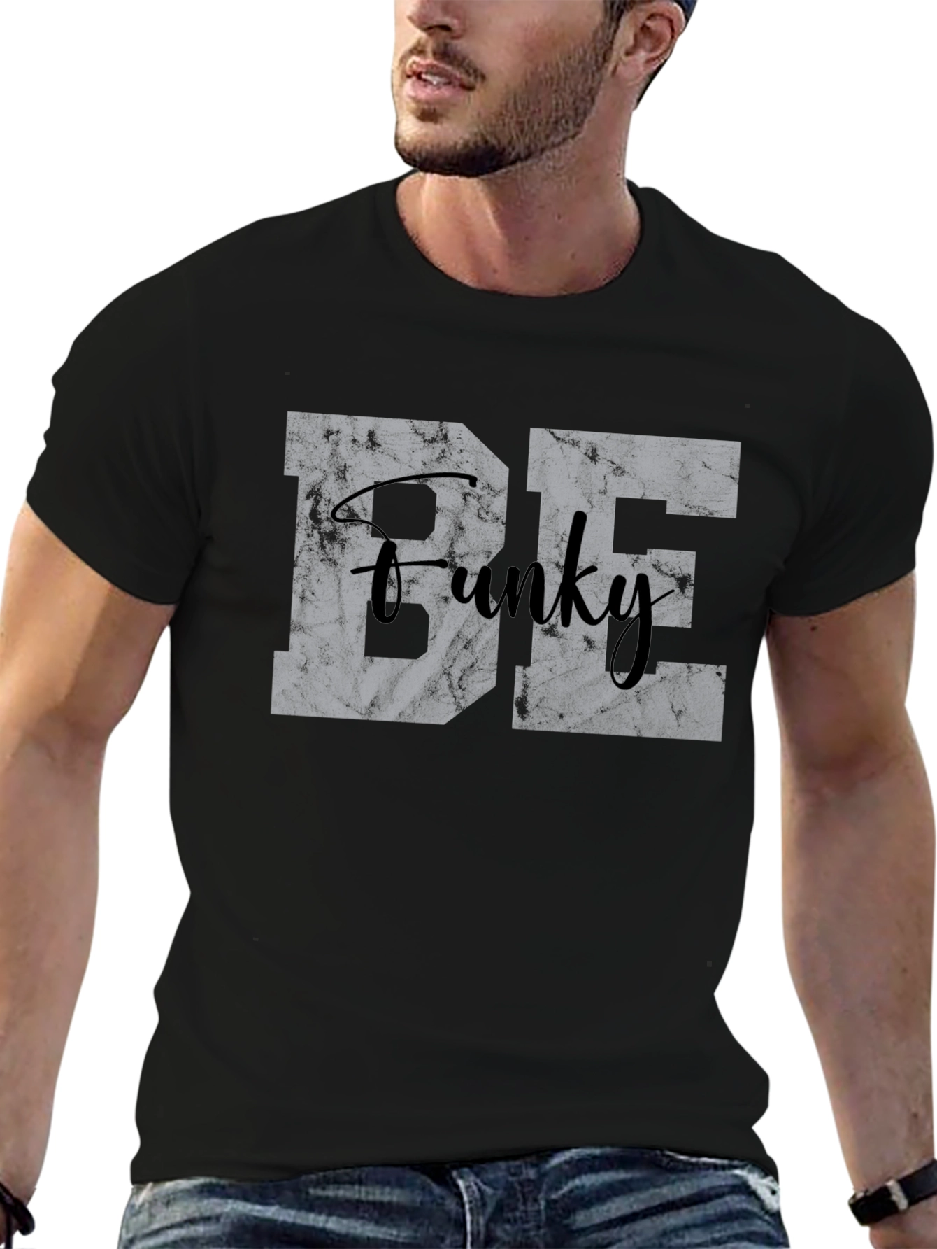 Be Funky Graphic T-Shirt - Trendy Casual Wear