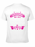 Healthcare Risk Manager Superwoman T-Shirt