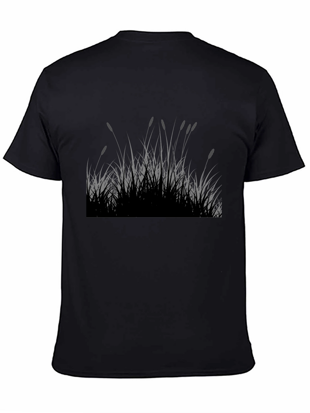Reed Silhouette Black T-Shirt