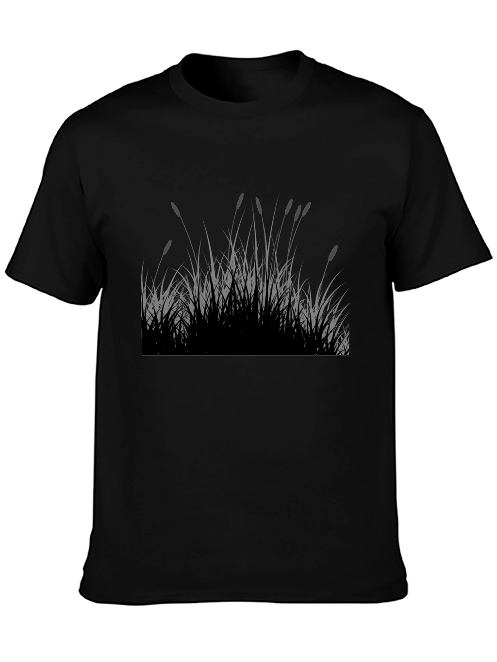 Reed Silhouette Black T-Shirt