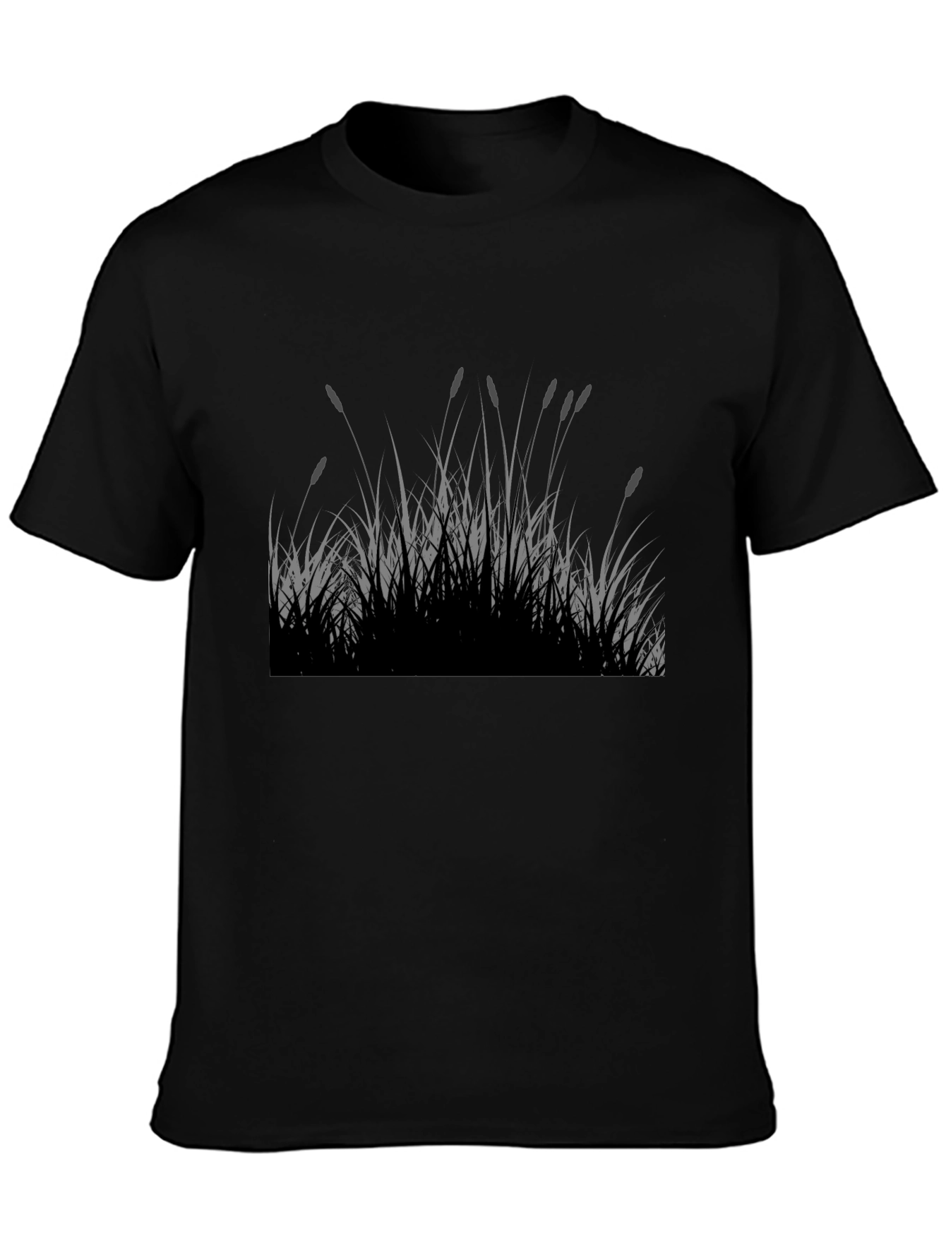Reed Silhouette Black T-Shirt