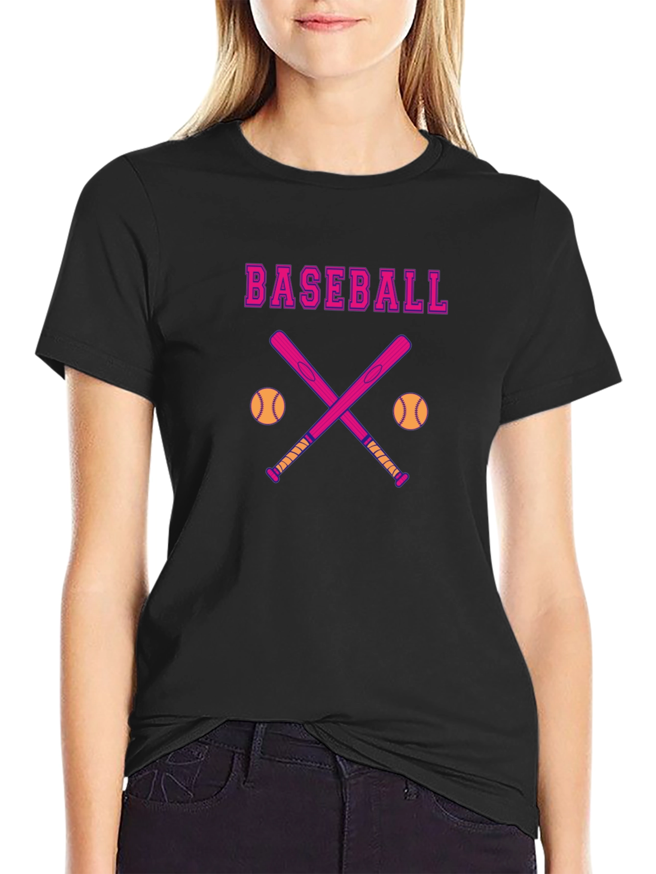 Baseball Graphic Tee - Stylish & Sporty T-Shirt