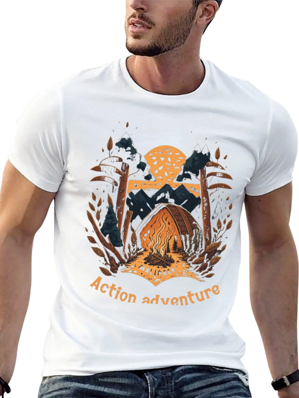 Action Adventure Graphic Tee
