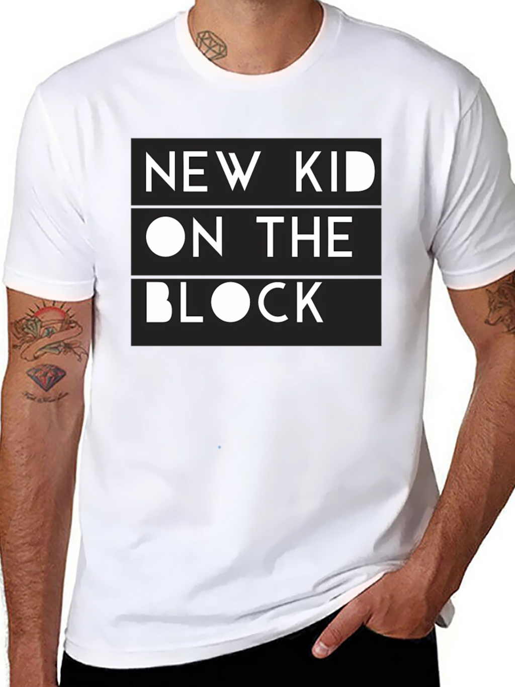 New Kid On The Block Graphic T-Shirt