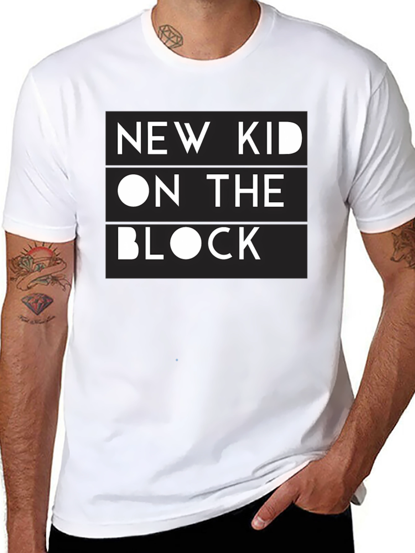 New Kid On The Block Graphic T-Shirt