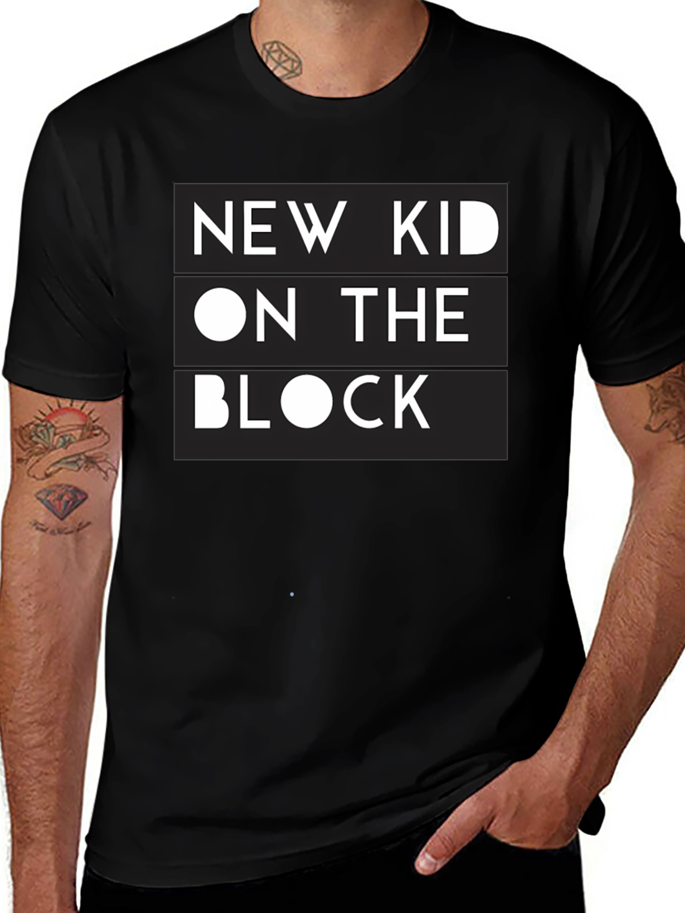 New Kid On The Block Graphic T-Shirt