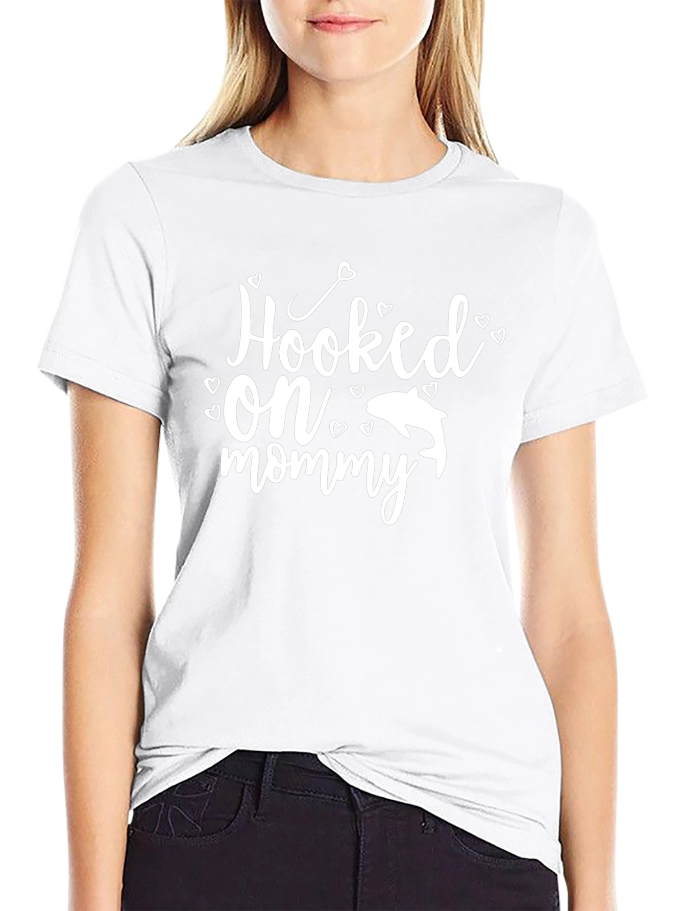 Hooked on Mommy Graphic T-Shirt