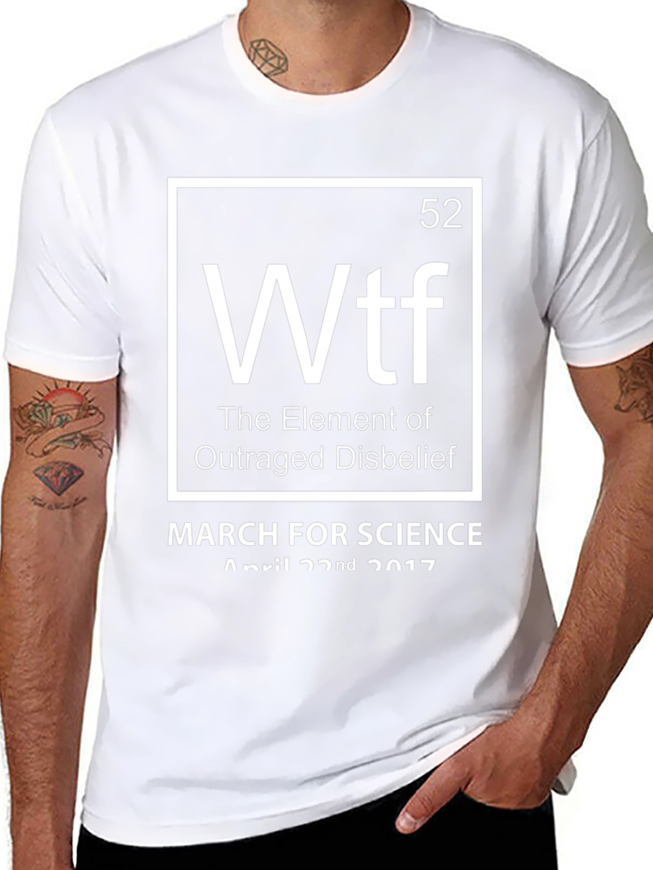 WTF Element T-Shirt - March for Science