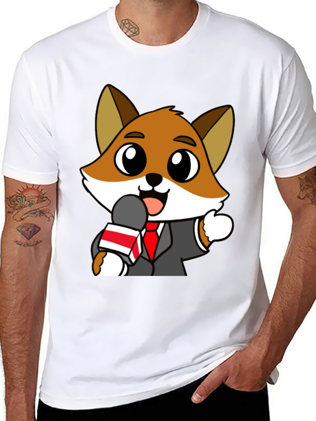 Fox News Reporter Graphic Tee
