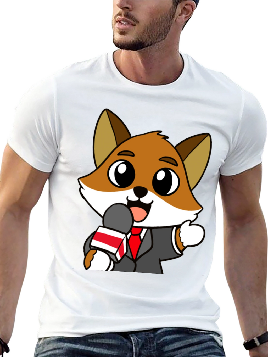Fox News Reporter Graphic Tee