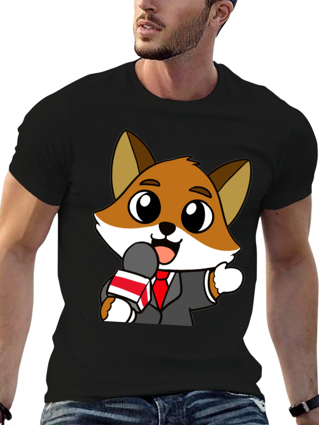Fox News Reporter Graphic Tee