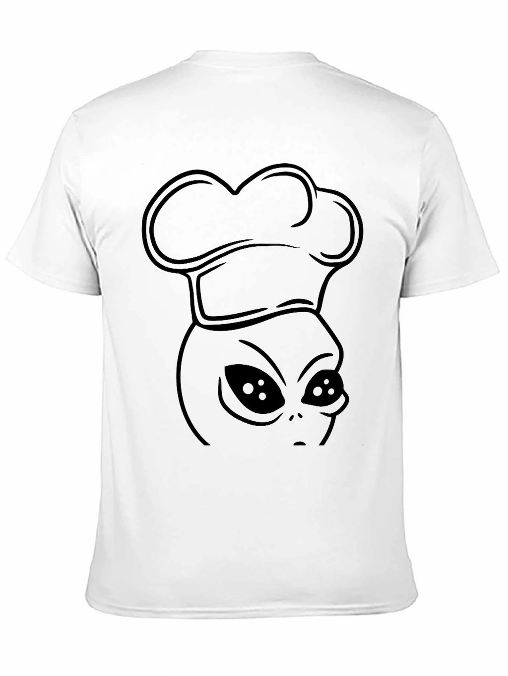 Alien Chef T-Shirt - Black Graphic Tee