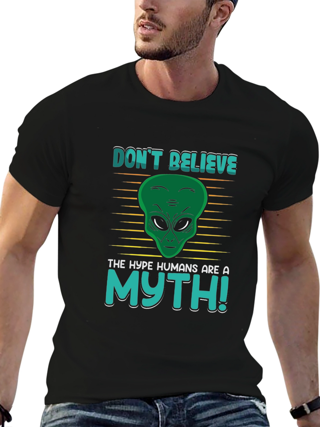 Dont Believe the Hype Alien T-Shirt