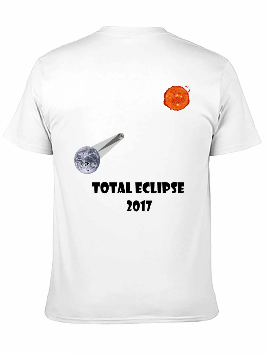 Total Eclipse 2017 T-Shirt - Celestial Design