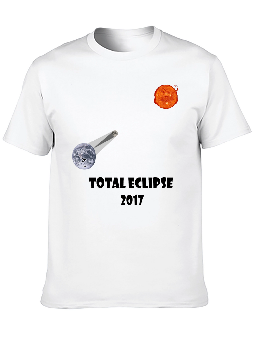Total Eclipse 2017 T-Shirt - Celestial Design