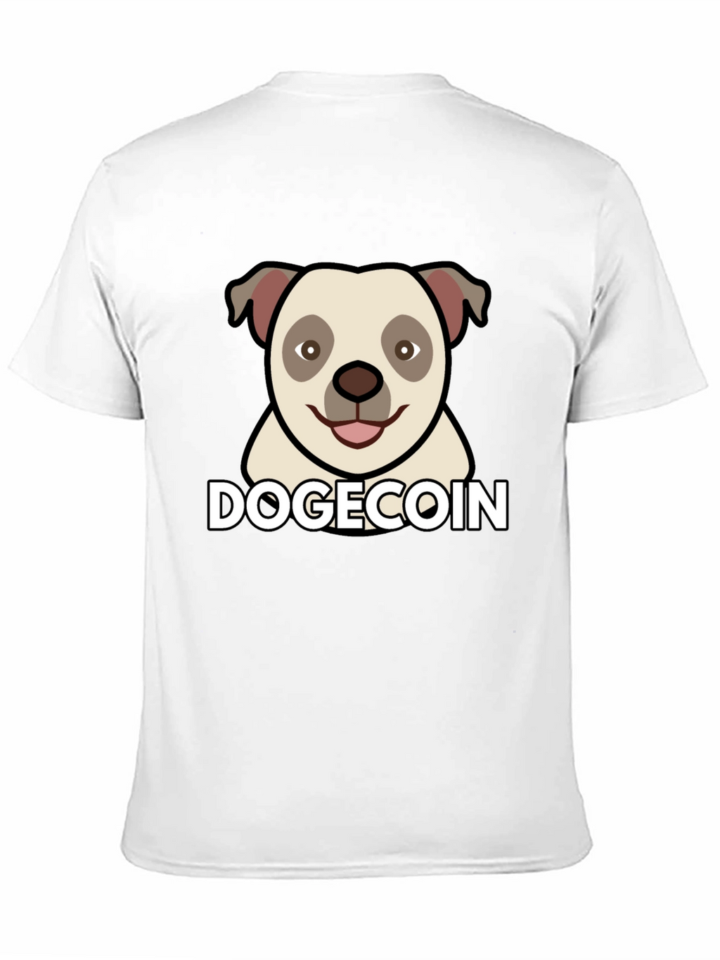 DogeCoin T-Shirt - Black Graphic Tee